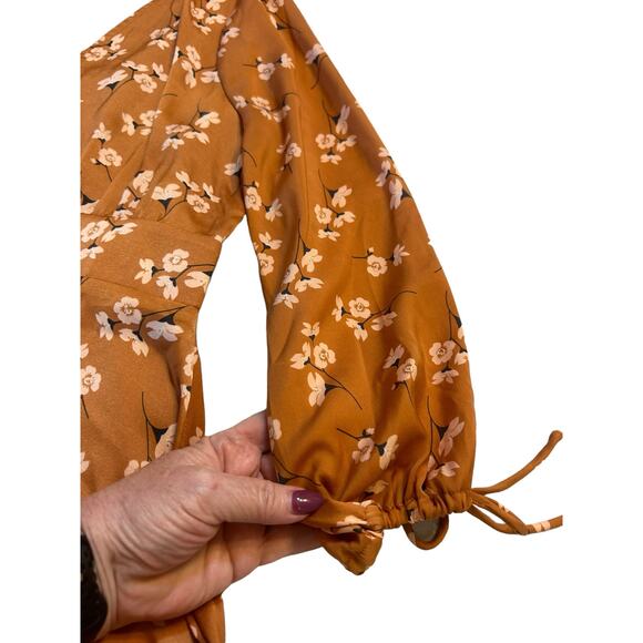 Saltwater Luxe Floral Mini Dress - Size S - Picture 14 of 16